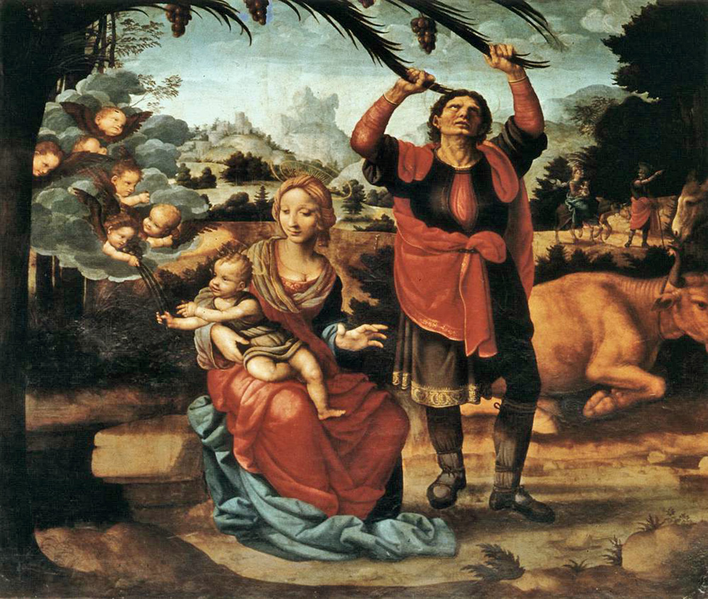 rest on the flight to egypt